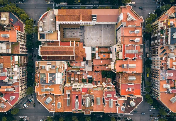 Barrio típico de Barcelona — Foto de Stock