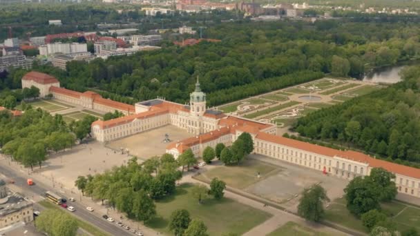 Palatul Charlottenburg din Berlin — Videoclip de stoc