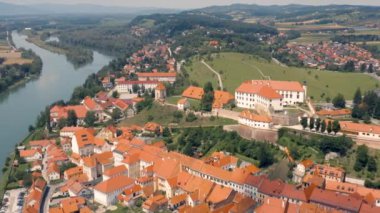 Ptuj 'un hava görüntüsü