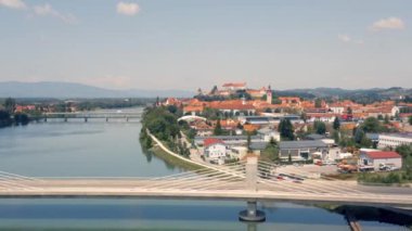 Ptuj 'un hava görüntüsü