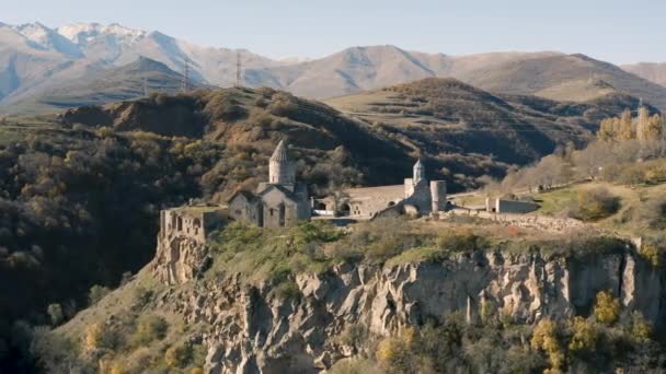 Tatev-Kloster in Armenien — Stockvideo
