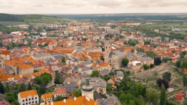 Kutna Hora 'nın hava görüntüsü