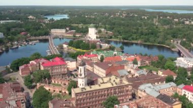 Vyborg 'un hava görüntüsü