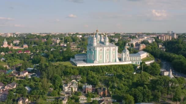 Catedral de la Asunción en Smolensk — Vídeos de Stock