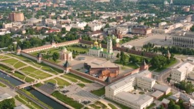 Tula şehrinin manzarası