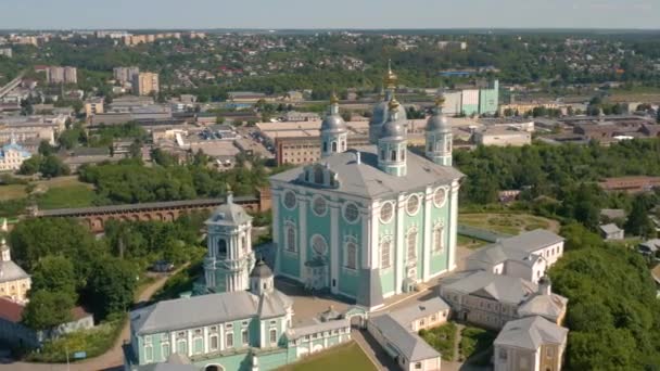 Catedral de la Asunción en Smolensk — Vídeos de Stock