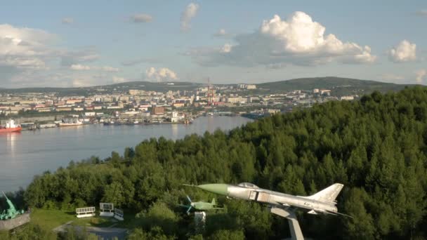 Cityscape de Murmansk — Vídeo de Stock