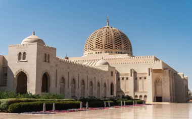 Sultan Qaboos Grand Mosque in Muscat