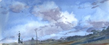 suluboya güneşli gökyüzü