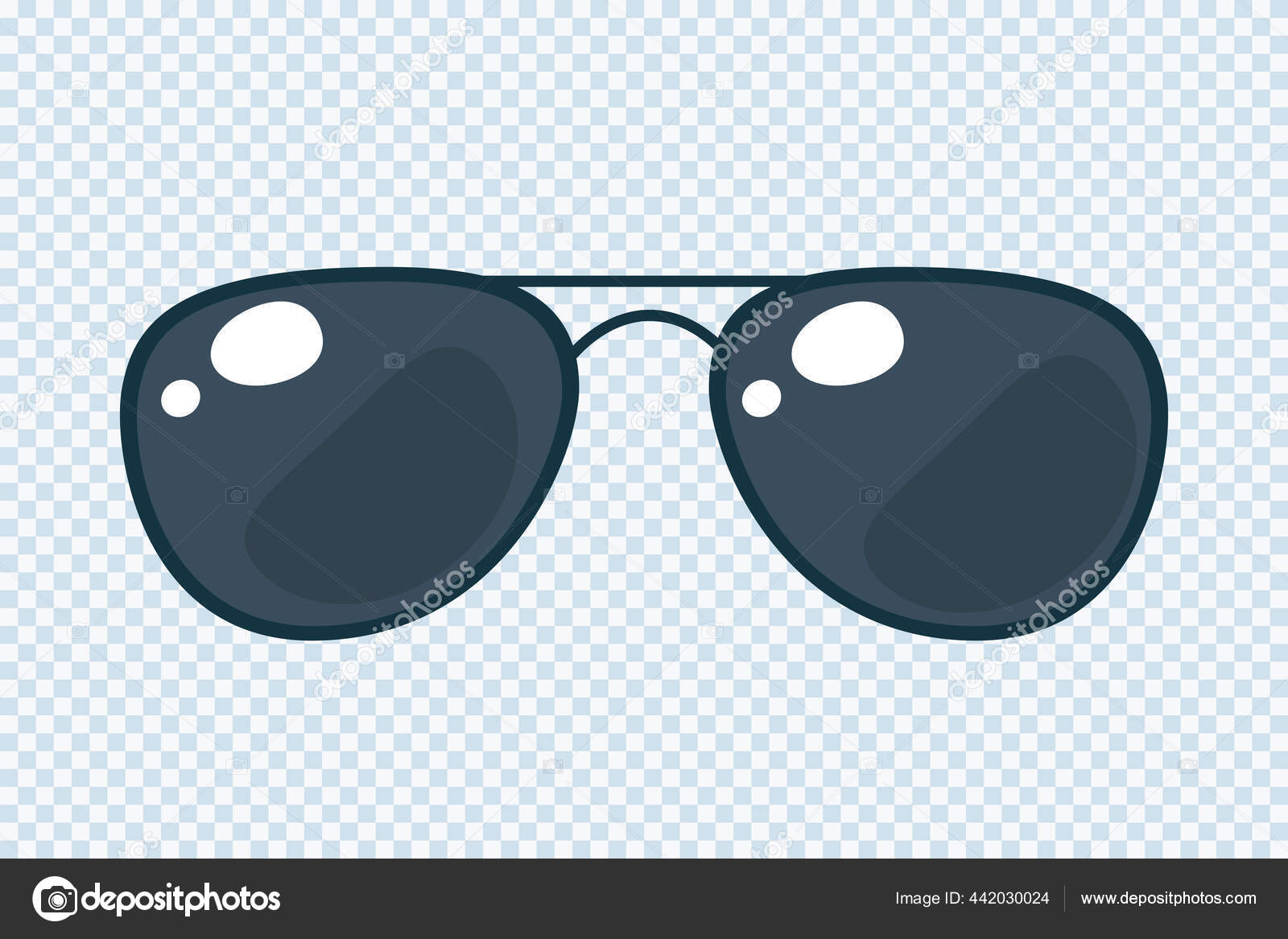 黑色太阳镜孤立的病媒图解图库矢量图©wisnukrist 442030024, image size:1600x1167