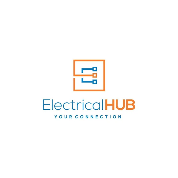 stock vector Modern and unique electric company logo design 16