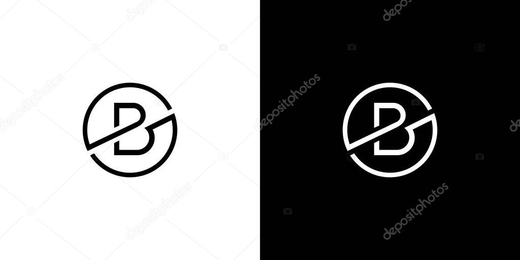 Modern and unique letter B initials logo design 7