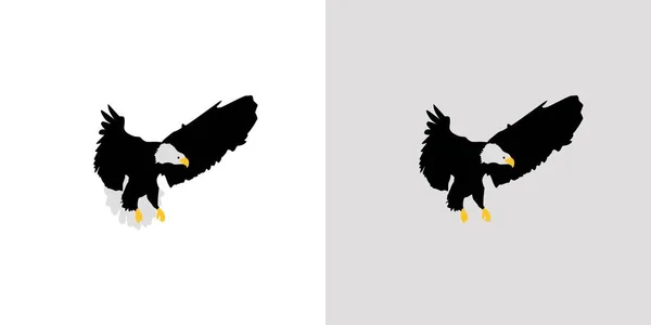 Elegant Fantasticl Eagle Illustration Vector — Stock Vector