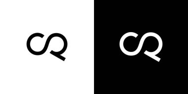 Basit ve modern CP baş harfleri logo tasarımı