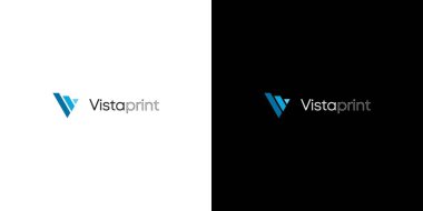 Modern ve profesyonel harf V harfinin baş harfleri logo dizaynı 4