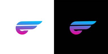E-fly logosu modern ve benzersiz.