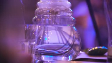 Şişesi nargile kabarcık. Gece kulübü ya da bar