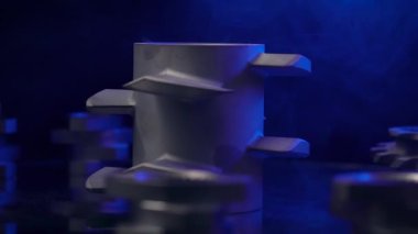 Arabaların metal parçaları çok güzel sökülmüş. Makine araçları veya diğer aygıtlar için yedek parçalar.