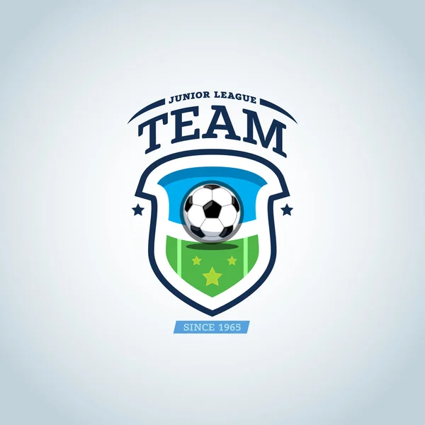 Football, logo du football — Image vectorielle