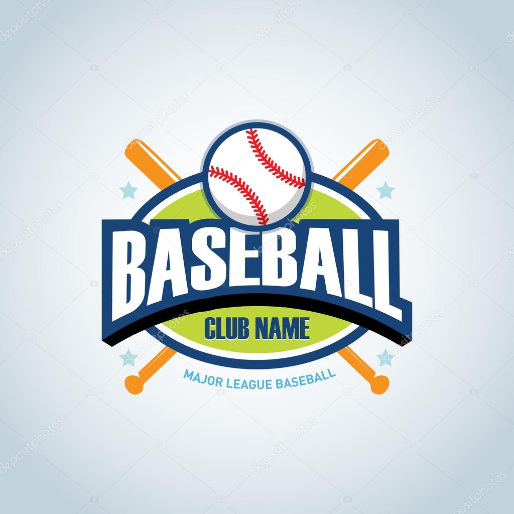 Baseball sport badge logo design template and some elements for logos, badge, banner, emblem, label, insignia, T-shirt screen and printing. Baseball logotype template.