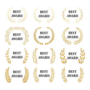 En iyi ödül defne çelenk seti