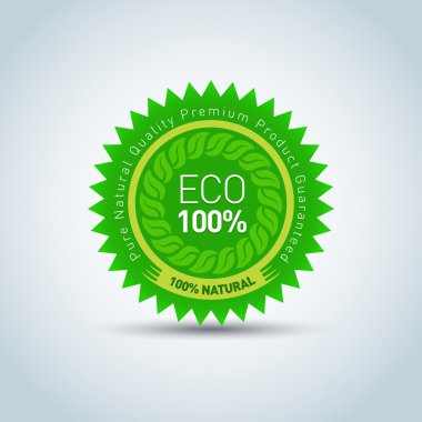 Eko logo şablonu 