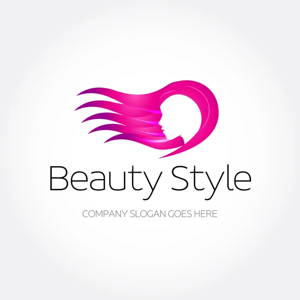 Logo Beauty Fashion Spa — Vettoriale Stock