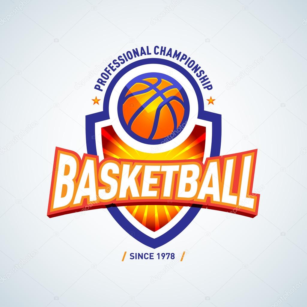 Basketball Championship Logo Template