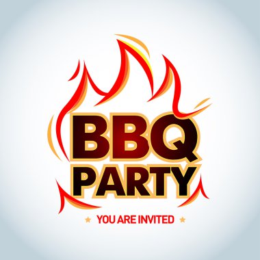 BBQ Parti Davetiyesi