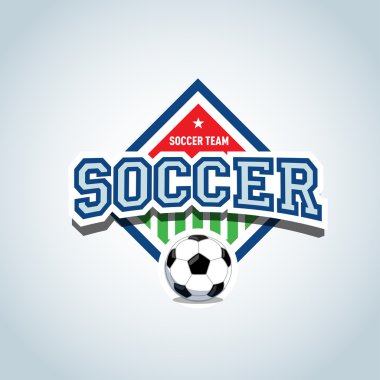 Futbol rozeti Logo
