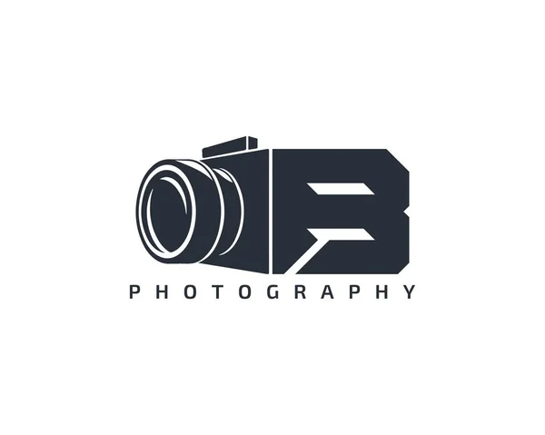 Πρότυπο Λογότυπου Της Κάμερας Εικονίδιο Λογότυπου Κάμερας Λευκό Φόντο Μοντέρνο — Διανυσματικό Αρχείο