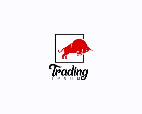 Trading Logo Ontwerp Kan Worden Gebruikt Als Teken Pictogram Symbool — Stockvector