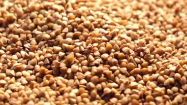 Karabuğday arka planı. Karabuğdayın kullanışlı özellikleri. Malzeme, ürün, aşçı.