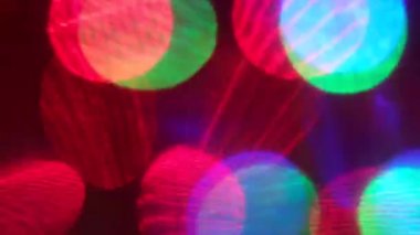 Pembe odaklı parçacıkların arkaplanı.