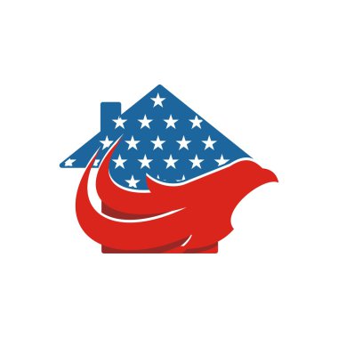 Amerika logo simge vektör 