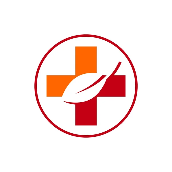 Круг символов медицинского логотипа — стоковый вектор