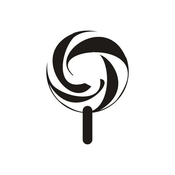 Baby icon lollipop _ Black — стоковый вектор