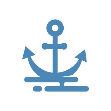 simge araçları logo çapa denizci tasarlamak vektör