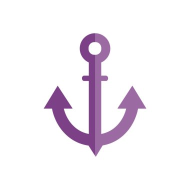 simge araçları logo çapa denizci tasarlamak vektör