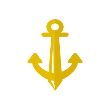 sembol simge logo çapa denizci vektör