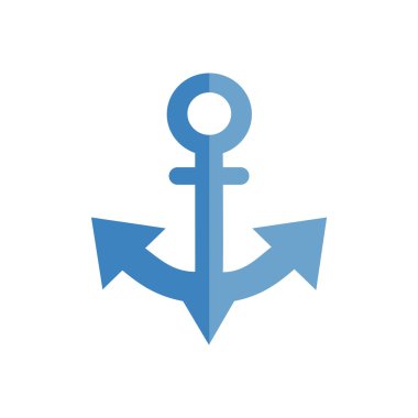 sembol simge logo çapa denizci vektör