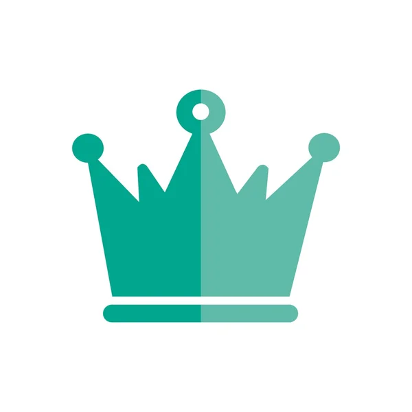 Design logotipo coroa majestoso reino design —  Vetores de Stock