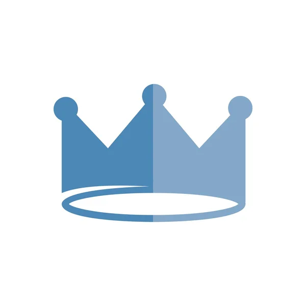 Projekt logo Korona majestatyczny Brytania — Wektor stockowy
