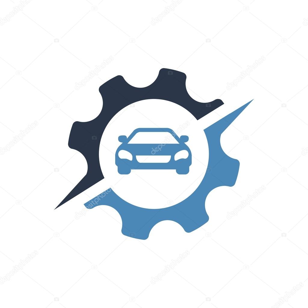 Logo gear car design icon vector Stock Vector Image by ©Friendesigns