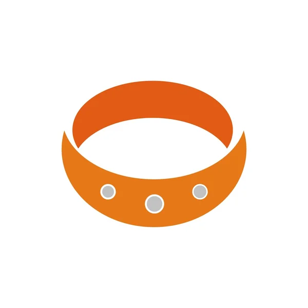Logo design šperky prsteny ženy — Stockový vektor