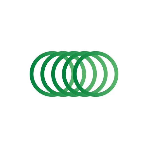 Symbol Kreis Technologie Logo Vektor — Stockvektor