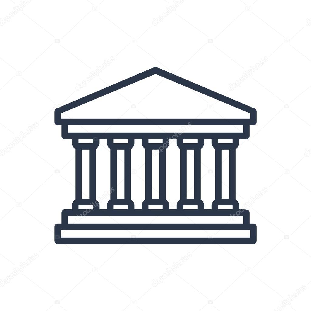 Symbol abstract logo law firm legal scale icon justice template design vector