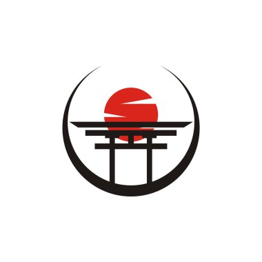 Japon sembol simge tasarım grafik