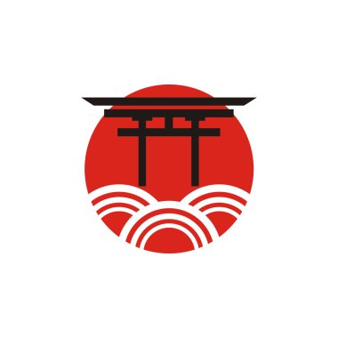 Japon sembol simge tasarım grafik