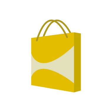 logo alışveriş torbaları sembol simge vektör